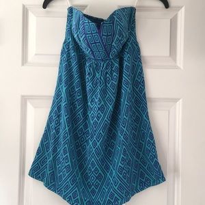 ALICE & TRIXIE strapless silk dress size small